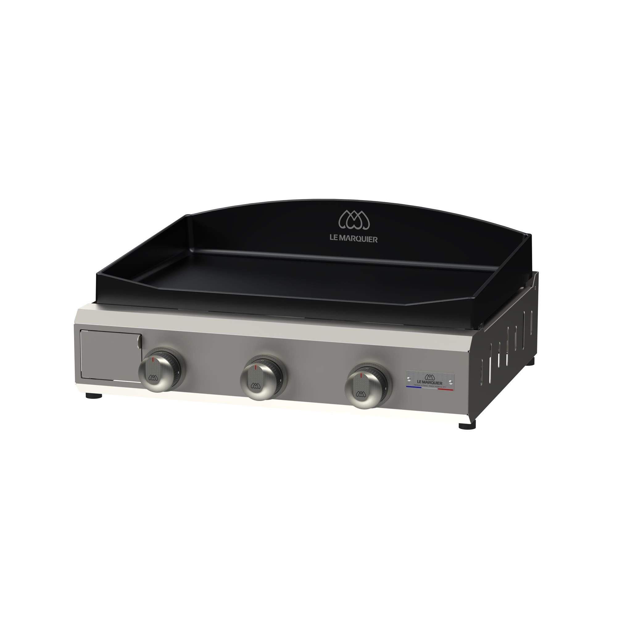 Plancha Amalia pro 360 gas gpl inox Le Marquier - PLEA360IV3 - Outdoor Privé