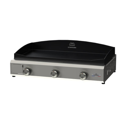 Plancha Amalia Pro 375 inox gas gpl Le Marquier - PLEA375IV3 - Outdoor Privé