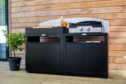 Plancha a gas Allure duo Le Marquier - PLSA260D - Outdoor Privé