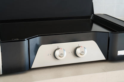 Plancha elettrica Le Marquier Exclusive Electric 260 – inox/nero - Outdoor Privé