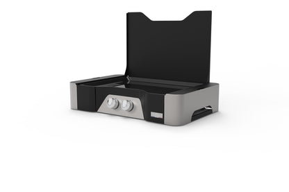 Plancha a gas Le Marquier Exclusive Gas 260 – inox/nero - Outdoor Privé