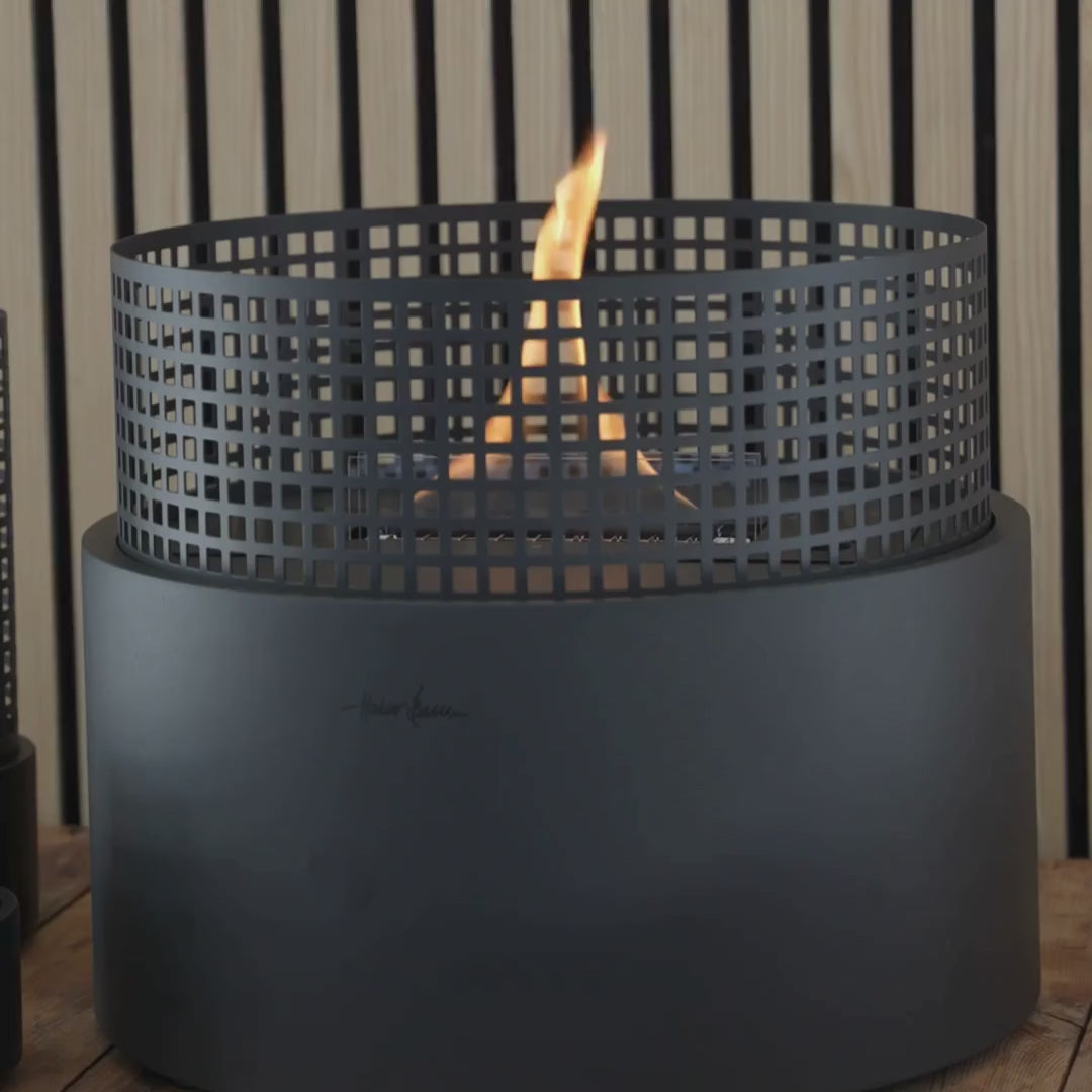 Braciere Tenderflame Plettenberg Black Ø50 – fiamma 18 cm, 2000W