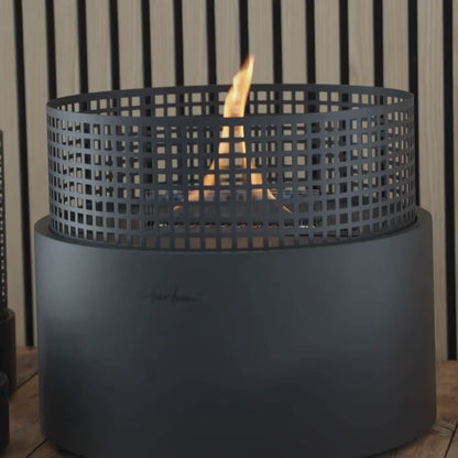 Braciere Tenderflame Plettenberg Black Ø50 – fiamma 18 cm, 2000W