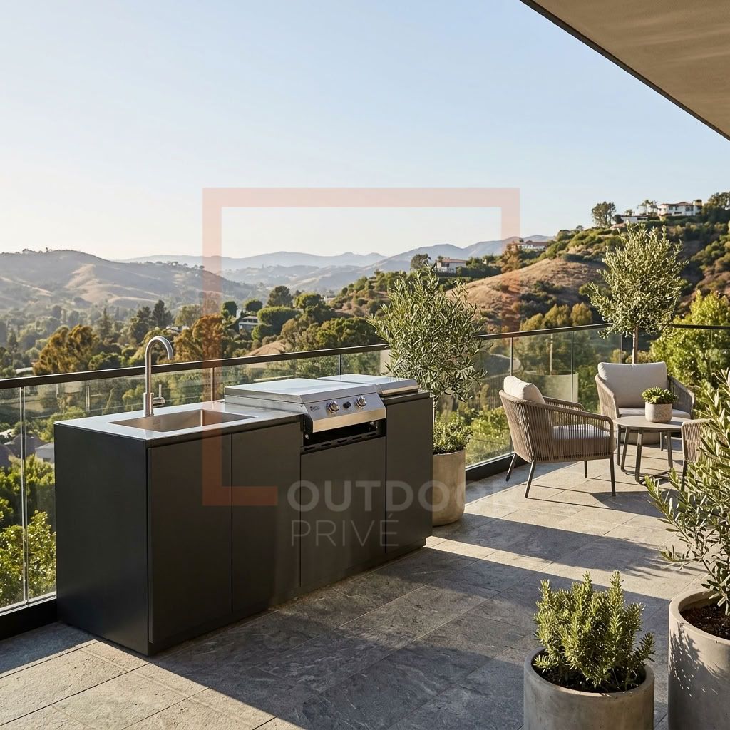 Cucina da esterno Flaminia Roma 180 configurabile - Outdoor Privé