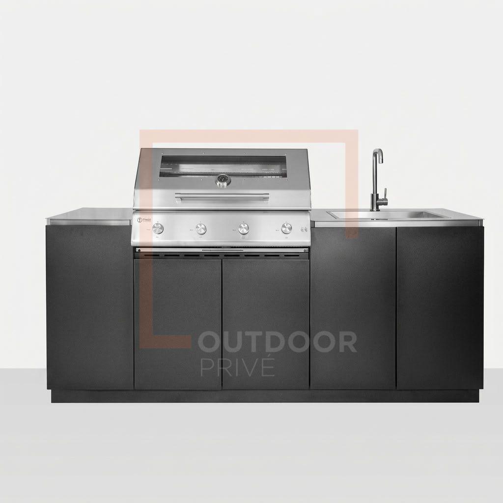 Cucina da esterno Flaminia Roma 200 configurabile - Outdoor Privé