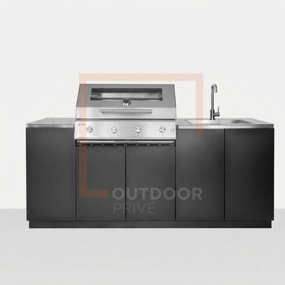 Cucina da esterno Flaminia Roma 200 configurabile - Outdoor Privé