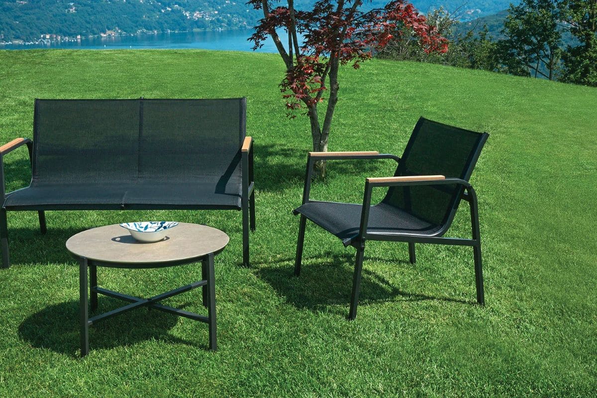 Set Salotto da giardino in ferro Tarquinia - Outdoor Privé