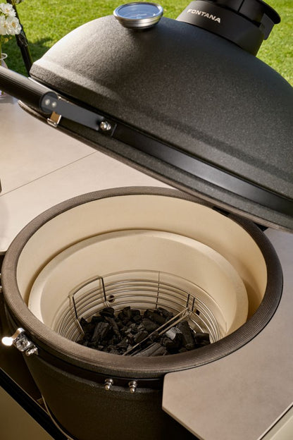 Barbecue Kamado in ceramica Fontana Forni - Outdoor Privé