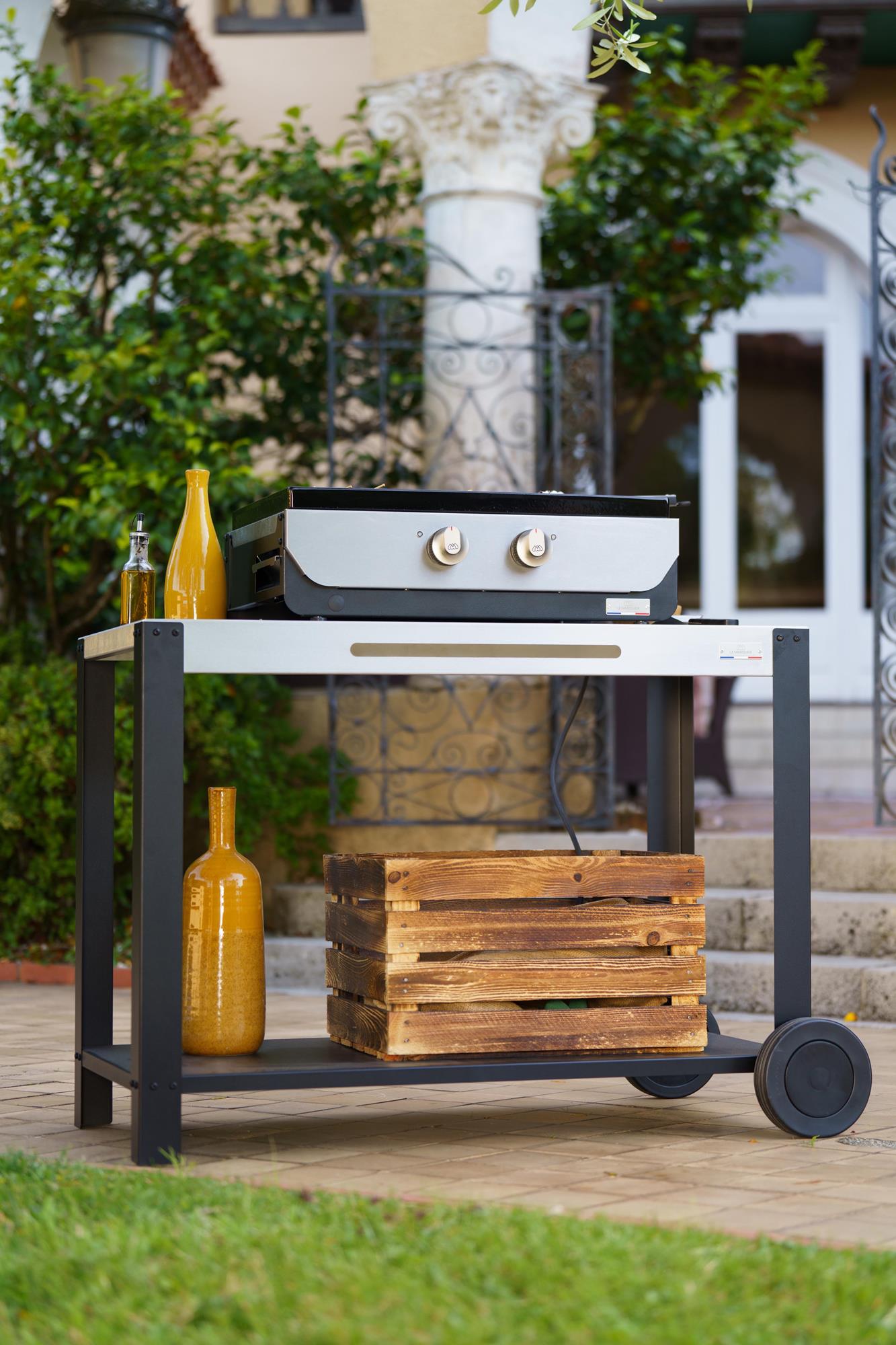 Carrello Le Marquier 110 XL Inox - Outdoor Privé