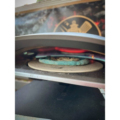 Forno pizza a gas Pizza Party Tentazione Air – piano rotante 40 cm, 500°C - Outdoor Privé