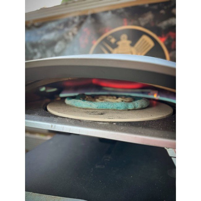 Forno pizza a gas Pizza Party Tentazione Air – piano rotante 40 cm, 500°C - Outdoor Privé
