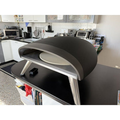 Forno pizza a gas Pizza Party Tentazione Air – piano rotante 40 cm, 500°C - Outdoor Privé